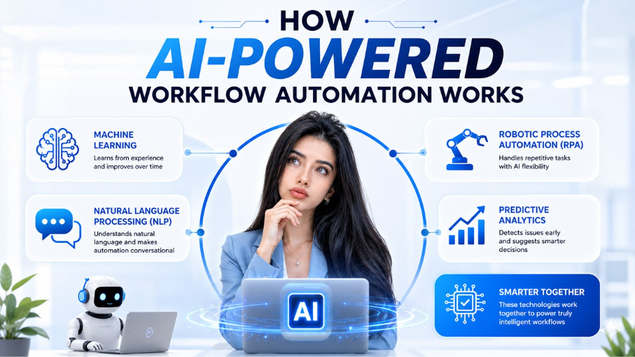 How AI-Powered Workflow Automation Works 