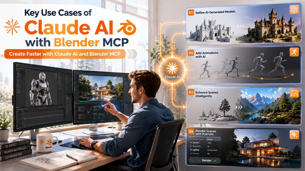Key Applications of Connecting Claude AI with Blender MCP