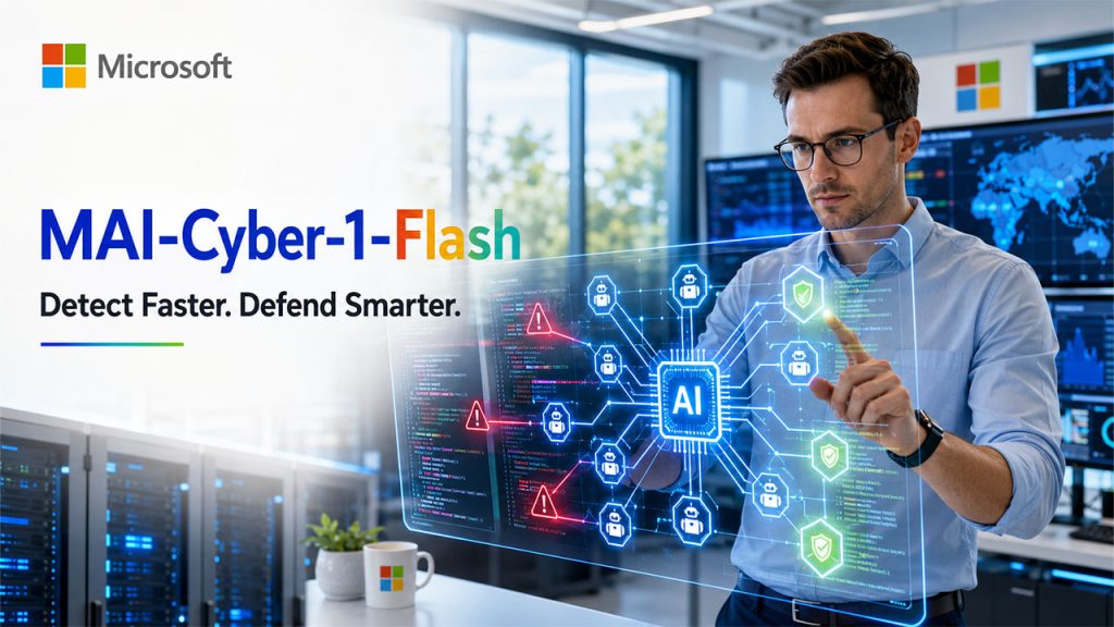 Microsoft Launches MAI-Cyber-1-Flash, Its First AI Cybersecurity Model With 95.95 CyberGym Score