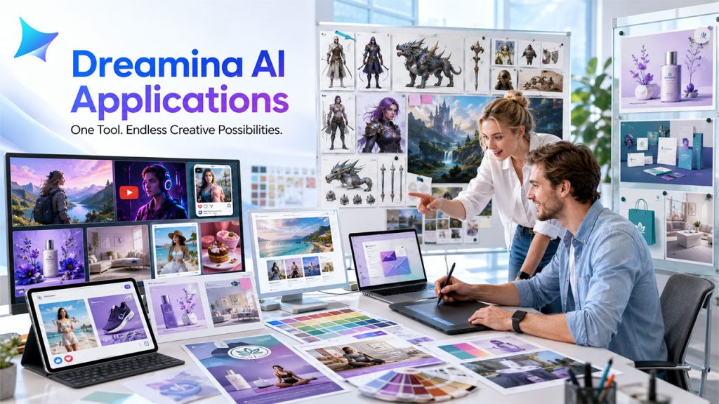 Real World Application of Dreamina AI 