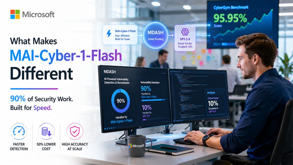 What Makes MAI-Cyber-1-Flash Different