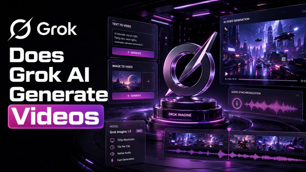 Does Grok AI Generate Videos 2026