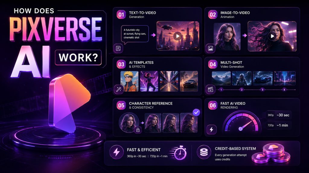 How Does PixVerse AI Work