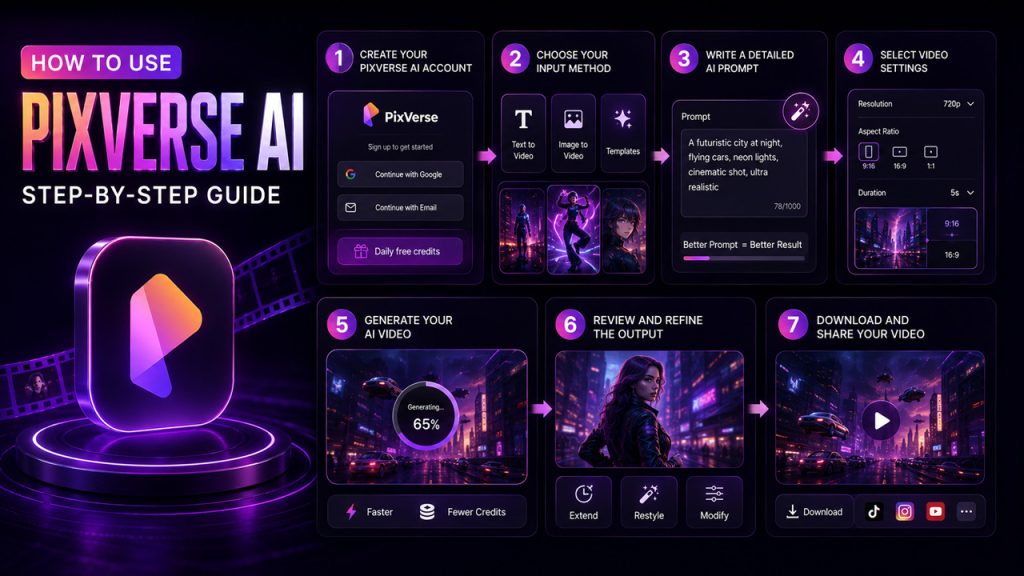 How to Use PixVerse AI Step-by-Step Guide