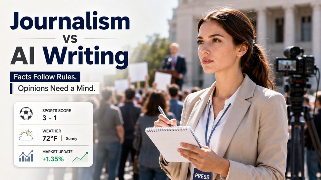  The Clearest Example : Journalism