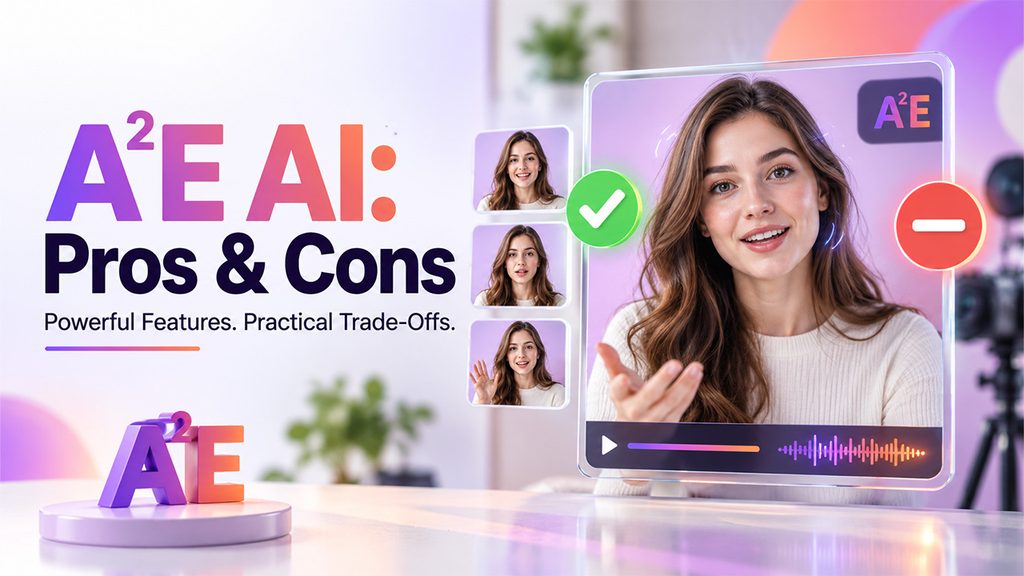 Pros and Cons of using A2E AI