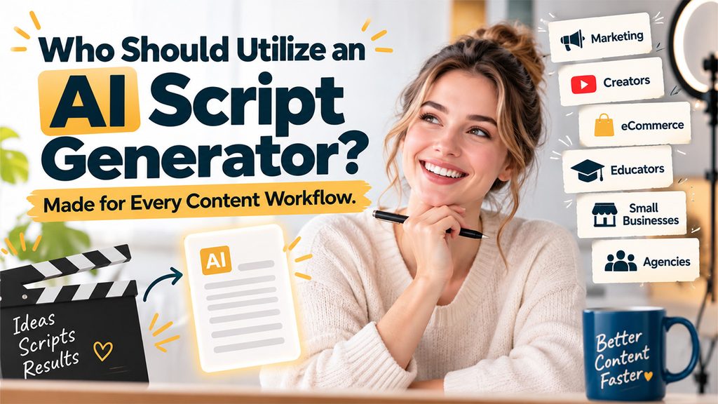 Who Should Utilize an AI Script Generator?